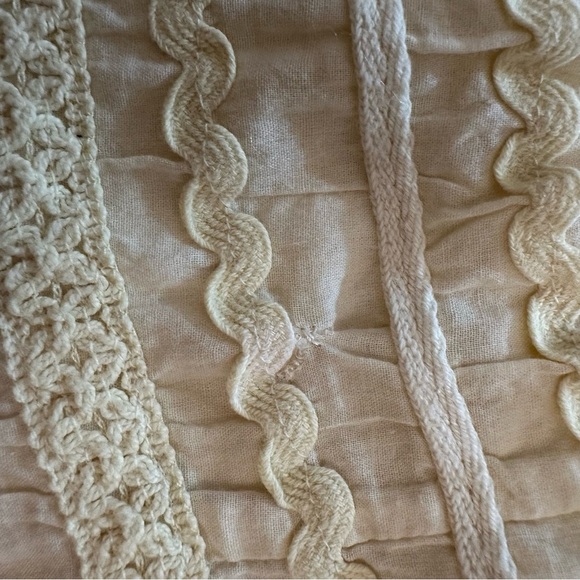 For The Republic pale yellow  skirt Size 10 (z) - Picture 9 of 12